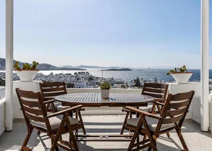 Tatil Evi Blueisla Modern Town Mykonos Mykonos Town